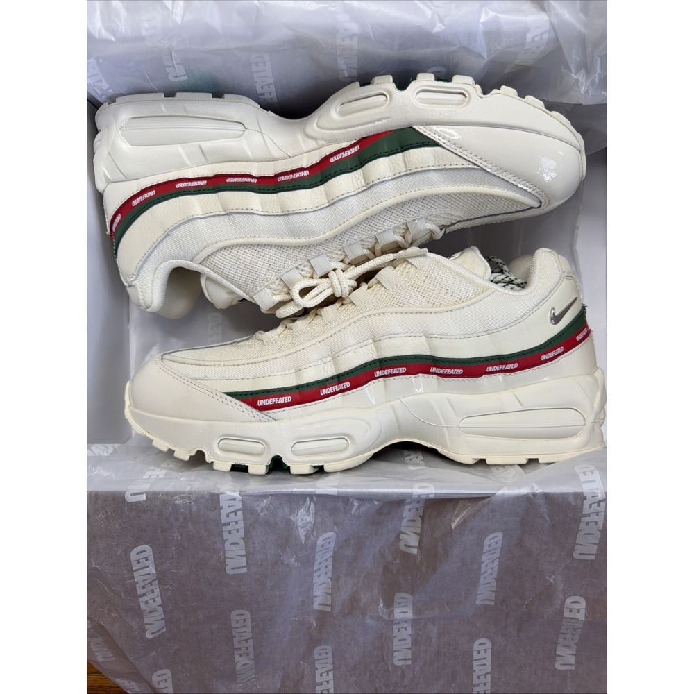 UNDEFEATED x Nike Air Max 95 Sail Sz 11.5 Men's 1B4453-100